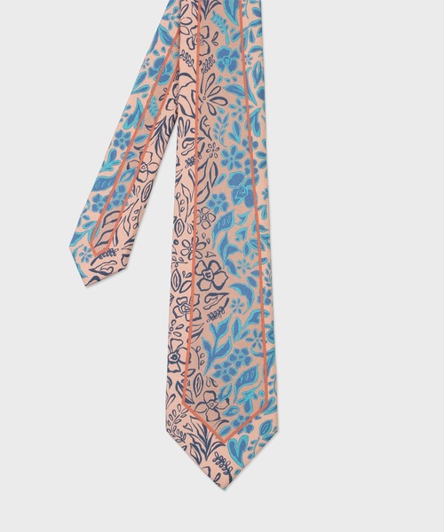 【土日限定値下】Paul Smith リヴィエラフローラルプリントタイ ネクタイ Paul Smith COLLECTION（ポールスミスコレクション）の「リヴィエラ