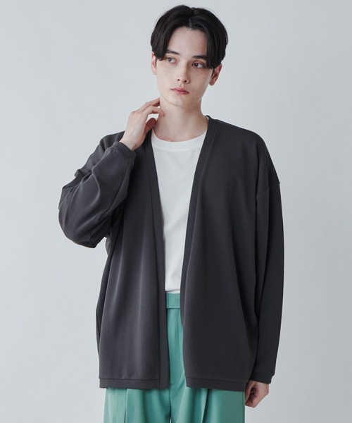 LUCY（ルーシー）の「LUCY/アンサンブルカーディガン（アンサンブル・メンズ・ダークグレー/ブルー・MEDIUM/LARGE）」の2枚目の写真