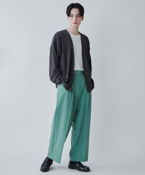 LUCY（ルーシー）の「LUCY/アンサンブルカーディガン（アンサンブル・メンズ・ダークグレー/ブルー・MEDIUM/LARGE）」の3枚目の写真