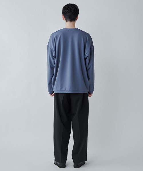 LUCY（ルーシー）の「LUCY/アンサンブルカーディガン（アンサンブル・メンズ・ダークグレー/ブルー・MEDIUM/LARGE）」の18枚目の写真