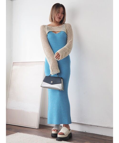 EVRIS（エヴリス）の「グリッターショルダーBAG（ショルダーバッグ・レディース・シルバー/ブルー・FREE）」の13枚目の写真