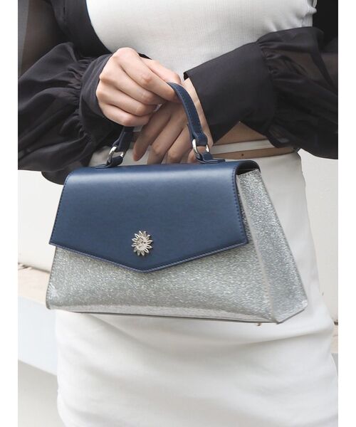 EVRIS（エヴリス）の「グリッターショルダーBAG（ショルダーバッグ・レディース・シルバー/ブルー・FREE）」の19枚目の写真