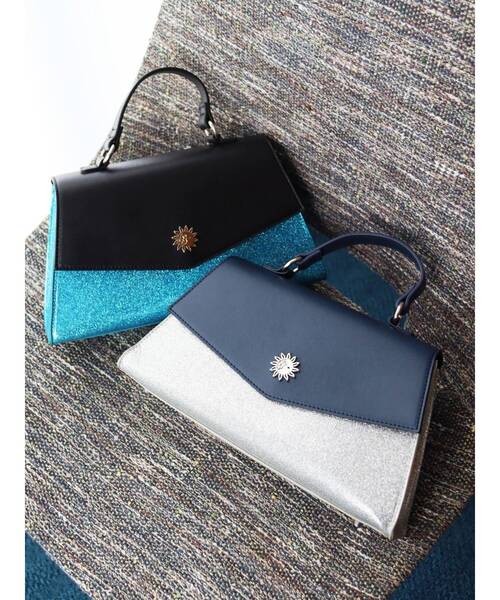 EVRIS（エヴリス）の「グリッターショルダーBAG（ショルダーバッグ・レディース・シルバー/ブルー・FREE）」の22枚目の写真