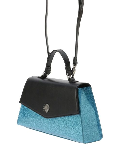 EVRIS（エヴリス）の「グリッターショルダーBAG（ショルダーバッグ・レディース・シルバー/ブルー・FREE）」の3枚目の写真