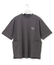 【UNISEX】ワンポイント腰ポケットTシャツ