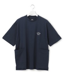 【UNISEX】ワンポイント腰ポケットTシャツ