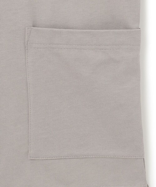 J.PRESS YORK STREET(ジェイプレスヨークストリート)の「【UNISEX】ワンポイント腰ポケットTシャツ(Tシャツ/カットソー・メンズ・グレー系/ネイビー系/ホワイト系/スモーキーグリーン系/オレンジ系/ベージュ系・SMALL/MEDIUM/LARGE)」の14枚目の写真
