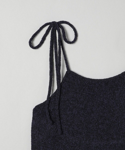 eL（エル）の「【eL】Ribbon Cami Dress/196483（ワンピース・レディース・ブラウン系その他/パープル系その他/ネイビー系・FREE）」の6枚目の写真