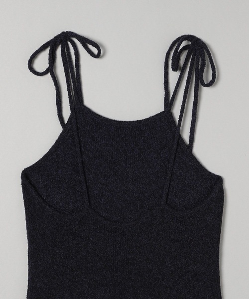 eL（エル）の「【eL】Ribbon Cami Dress/196483（ワンピース・レディース・ブラウン系その他/パープル系その他/ネイビー系・FREE）」の12枚目の写真