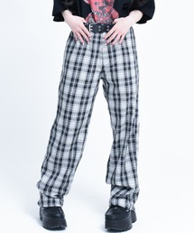 TRAVAS TOKYO | 『TRAVAS TOKYO/トラバス トーキョー』Belt set check pants/ベルト付きチェックパンツ(その他パンツ)