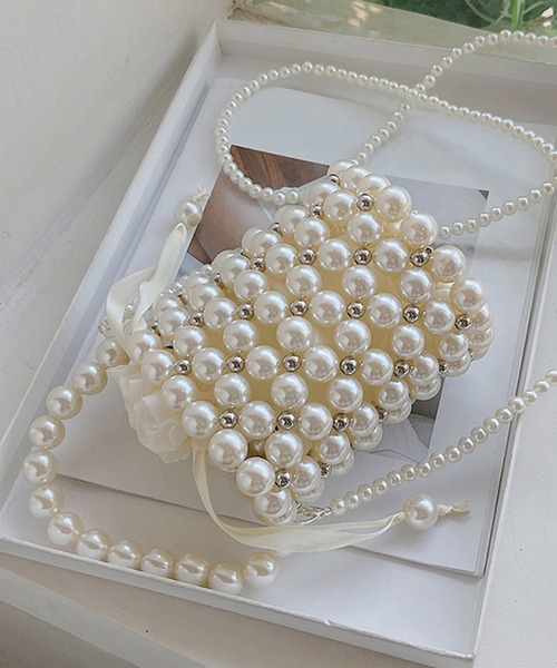 Dita Muaj.（ディータムアージュ）の「パールミニショルダー（ショルダーバッグ・レディース・シルバー/ゴールド・FREE）」の3枚目の写真