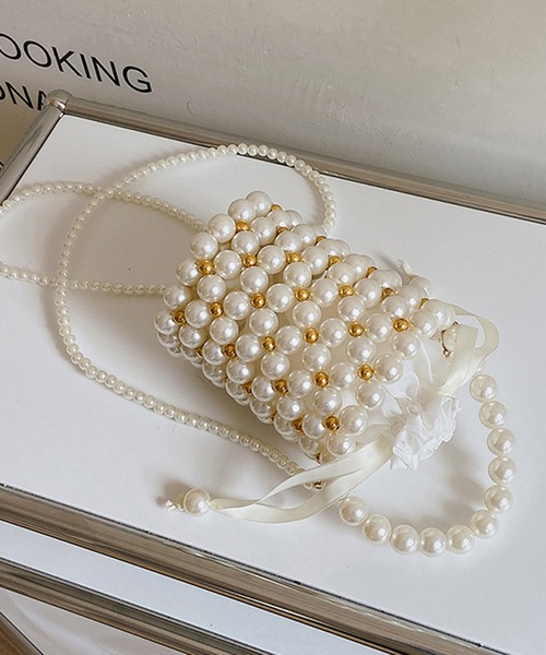 Dita Muaj.（ディータムアージュ）の「パールミニショルダー（ショルダーバッグ・レディース・シルバー/ゴールド・FREE）」の4枚目の写真