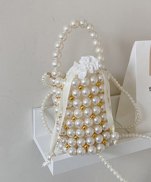 Dita Muaj.（ディータムアージュ）の「パールミニショルダー（ショルダーバッグ・レディース・シルバー/ゴールド・FREE）」の9枚目の写真