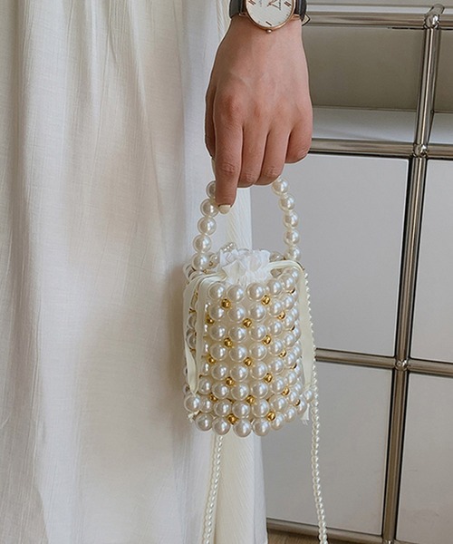 Dita Muaj.（ディータムアージュ）の「パールミニショルダー（ショルダーバッグ・レディース・シルバー/ゴールド・FREE）」の7枚目の写真