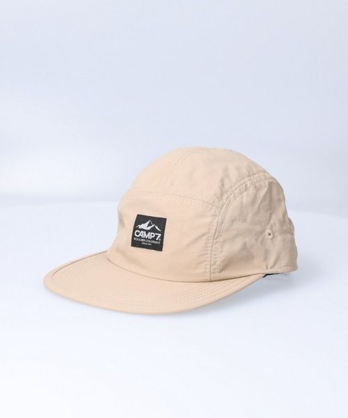 CAMP7(キャンプセブン)の「【CAMP7】COOLMAXJETキャップ / 吸水速乾(キャップ・メンズ・ブラック/ベージュ・フリー)」の1枚目の写真