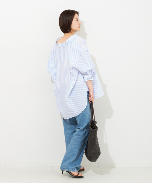 B.C STOCK(ベーセーストック)の「2WAYニットタンク(タンクトップ・レディース・グリーン/ブラウン/チャコールグレー/アイボリー・FREE)」の10枚目の写真