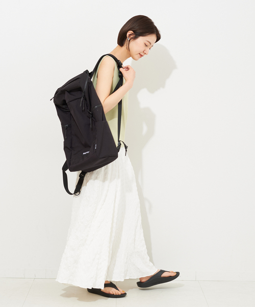 B.C STOCK(ベーセーストック)の「2WAYニットタンク(タンクトップ・レディース・グリーン/ブラウン/チャコールグレー/アイボリー・FREE)」の21枚目の写真