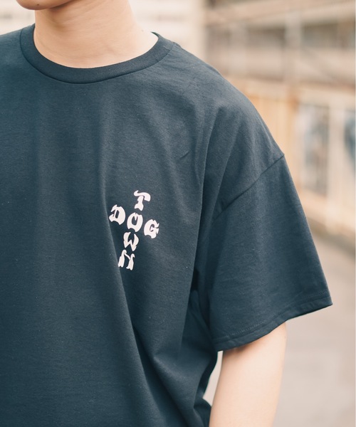 DOGTOWN(ドッグタウン)の「DT AD1 S/S T-SHIRTS/DOGTOWN(ドッグタウン)バックプリント半袖Tシャツ(Tシャツ/カットソー・メンズ・ブラック/ホワイト/マルーン・LARGE/X-LARGE/MEDIUM)」の6枚目の写真