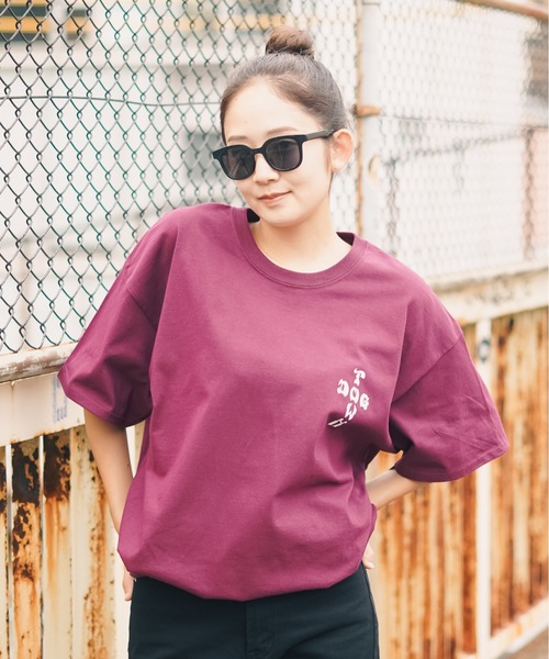 DOGTOWN(ドッグタウン)の「DT AD1 S/S T-SHIRTS/DOGTOWN(ドッグタウン)バックプリント半袖Tシャツ(Tシャツ/カットソー・メンズ・ブラック/ホワイト/マルーン・LARGE/X-LARGE/MEDIUM)」の8枚目の写真