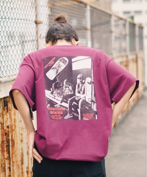 DOGTOWN(ドッグタウン)の「DT AD1 S/S T-SHIRTS/DOGTOWN(ドッグタウン)バックプリント半袖Tシャツ(Tシャツ/カットソー・メンズ・ブラック/ホワイト/マルーン・LARGE/X-LARGE/MEDIUM)」の21枚目の写真
