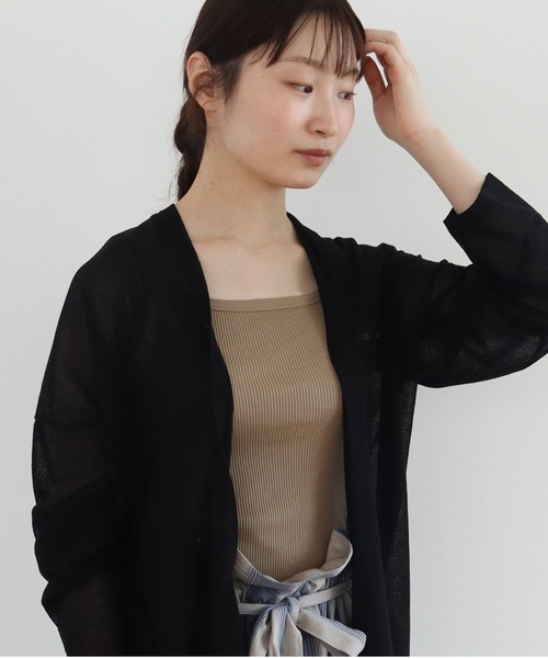 タンクトップ ノースリーブ スーピマテレコキャミタンク レディース moment+ タンクトップ ノースリーブ 「累計販売枚数3万枚突破