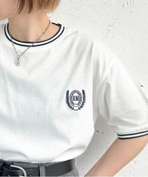 エムブレム刺繍Tシャツ【ZOZOTOWN限定アイテム】