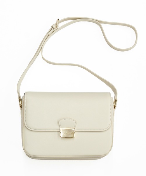 dazzlin（ダズリン）の「dazzlin/ダズリン　スムース メタルショルダーバッグ（ショルダーバッグ・レディース・ホワイト系その他/ベージュ系その他/ブルー系その他/ブラック/アイボリー・FREE）」の6枚目の写真