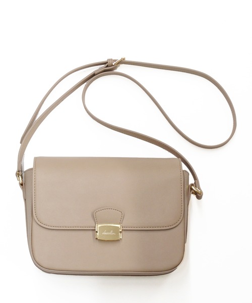 dazzlin（ダズリン）の「dazzlin/ダズリン　スムース メタルショルダーバッグ（ショルダーバッグ・レディース・ホワイト系その他/ベージュ系その他/ブルー系その他/ブラック/アイボリー・FREE）」の9枚目の写真