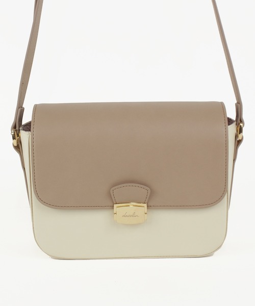 dazzlin（ダズリン）の「dazzlin/ダズリン　スムース メタルショルダーバッグ（ショルダーバッグ・レディース・ホワイト系その他/ベージュ系その他/ブルー系その他/ブラック/アイボリー・FREE）」の11枚目の写真
