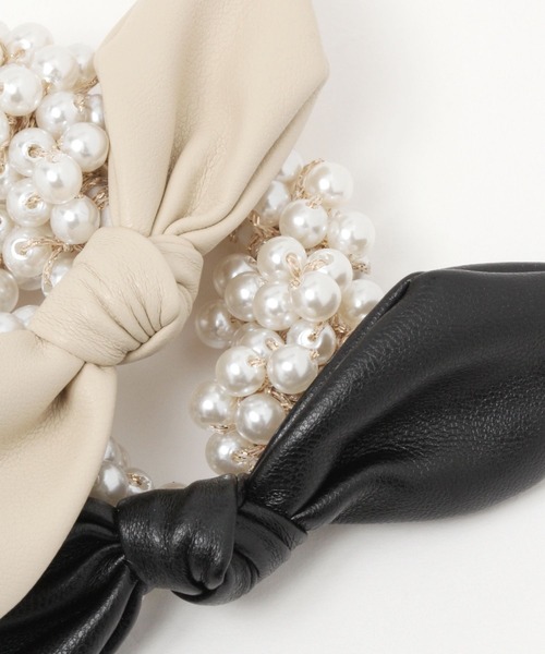 GLOBAL WORK(グローバルワーク)の「アソートパールヘアシュシュ /199421(シュシュ・レディース・ブラック系その他2/ブラック系その他/ホワイト系その他/ベージュ系その他・FREE)」の7枚目の写真