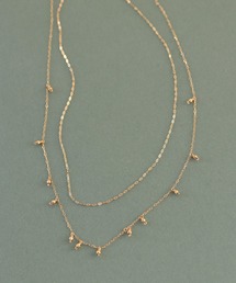 NOIR DE POUPEE（ノワールドプーペ）の「K10 フラットチェーン