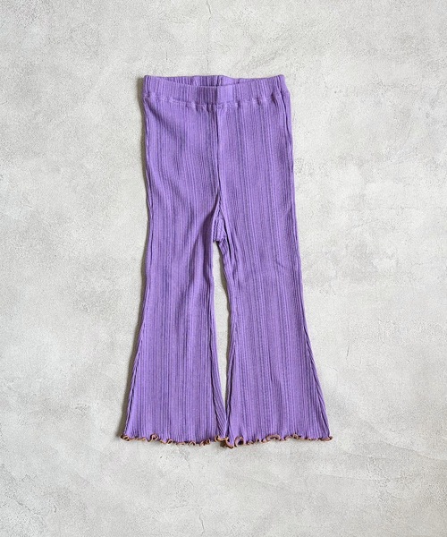 CALMIA（カルミア）の「メローフレアーパンツ(90～150cm)（その他パンツ・キッズ・ブラック/ラベンダー/ライトグリーン・90/100/110/120/130/140/150）」の14枚目の写真