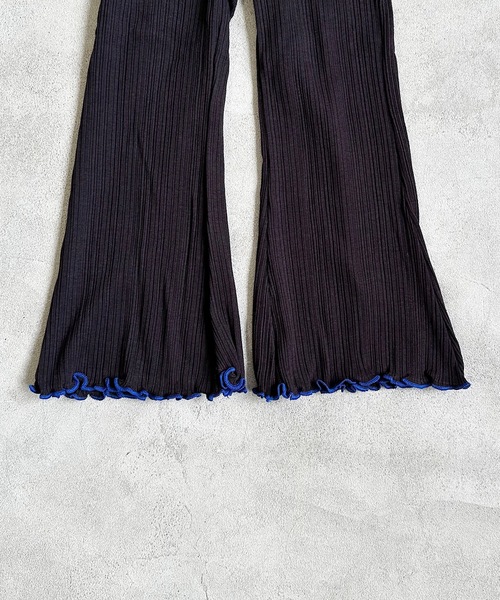 CALMIA（カルミア）の「メローフレアーパンツ(90～150cm)（その他パンツ・キッズ・ブラック/ラベンダー/ライトグリーン・90/100/110/120/130/140/150）」の17枚目の写真