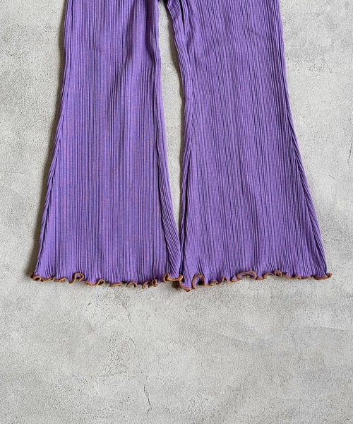 CALMIA（カルミア）の「メローフレアーパンツ(90～150cm)（その他パンツ・キッズ・ブラック/ラベンダー/ライトグリーン・90/100/110/120/130/140/150）」の15枚目の写真