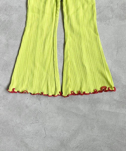 CALMIA（カルミア）の「メローフレアーパンツ(90～150cm)（その他パンツ・キッズ・ブラック/ラベンダー/ライトグリーン・90/100/110/120/130/140/150）」の10枚目の写真