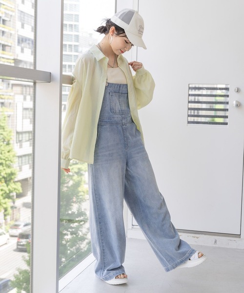 repipi armario(レピピ アルマリオ)の「オーバーオール(サロペット/オーバーオール・キッズ・ブルー/ホワイト/ブルー系その他・SMALL/MEDIUM/LARGE)」の5枚目の写真