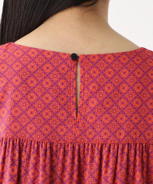 OPAQUE.CLIP(オペークドットクリップ)の「◆オーガニックコットン混 ティアードワンピース【洗濯機洗い可】(ワンピース・レディース・ブラック/ブルー/オレンジ系その他/ライトパープル・38/40)」の19枚目の写真