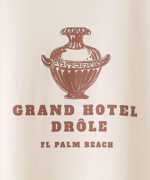 Tシャツ・カットソー DROLE DE MONSIEUR GRAND HOTEL PRINT T-SHIRT Le T-Shirt Grand Hôtel