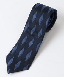 ダイヤ/千鳥格子柄 クレリックタイ