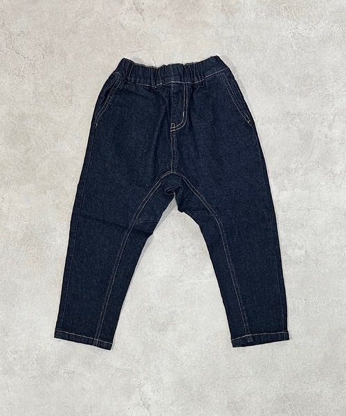 MARKEY'S（マーキーズ）の「デニムマチツキテーパードパンツ（80～150cm)（デニムパンツ・キッズ・ネイビー/ブルー・80/110/120/140/130/100/150/90/95）」の5枚目の写真