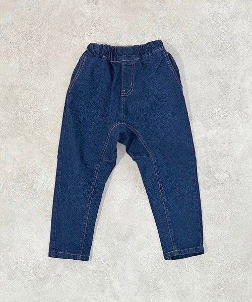 MARKEY'S（マーキーズ）の「デニムマチツキテーパードパンツ（80～150cm)（デニムパンツ・キッズ・ネイビー/ブルー・80/110/120/140/130/100/150/90/95）」の8枚目の写真