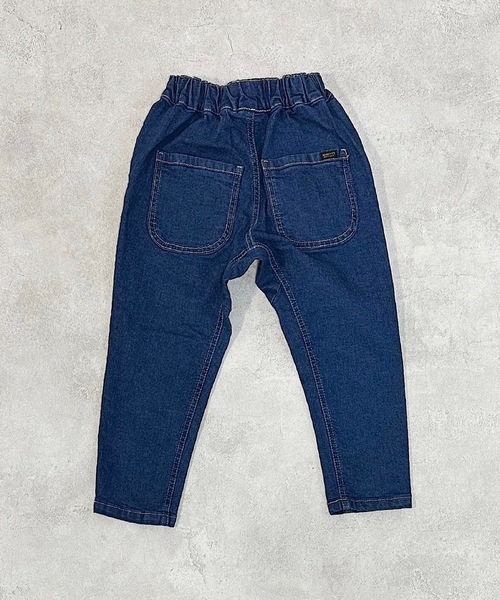 MARKEY'S（マーキーズ）の「デニムマチツキテーパードパンツ（80～150cm)（デニムパンツ・キッズ・ネイビー/ブルー・80/110/120/140/130/100/150/90/95）」の9枚目の写真