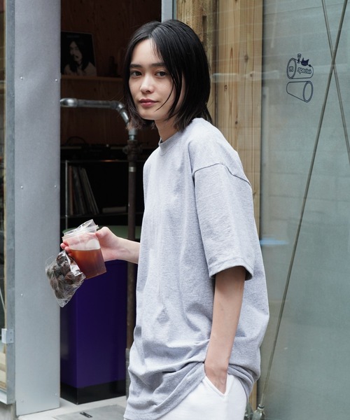 SHAKA WeAR(シャカウェア)の「SHAKA WEAR / シャカウェア Max Heavyweiht S/S T-Shirt 半袖 クルーネック Tシャツ(Tシャツ/カットソー・メンズ・ブラック/杢グレー/ホワイト/ネイビー・SMALL/MEDIUM/LARGE/X-LARGE)」の3枚目の写真