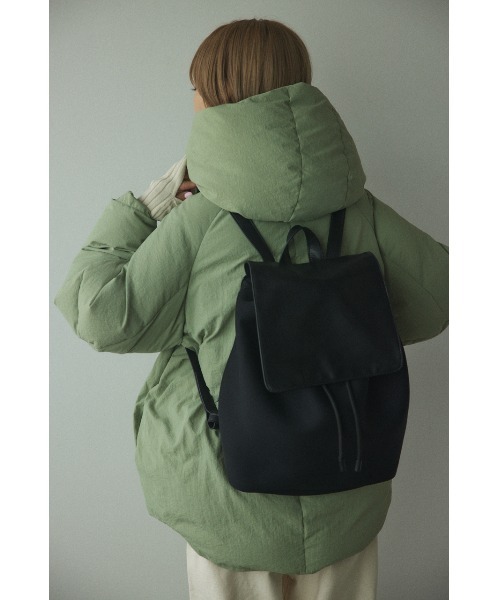 BLACK BY MOUSSY(ブラックバイマウジー)の「flap ruck sack(フラップリュックサック)(バックパック/リュック・レディース・ブラック・FREE)」の13枚目の写真
