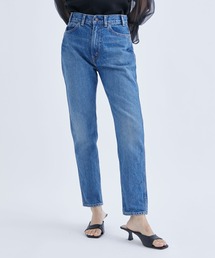 CIOTA シオタ　スビンコットン　レディースハイウェストスリムデニムパンツ CIOTA（シオタ） インディゴスビンコットン11.5ozハイウエスト