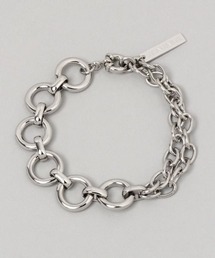 JEANASIS | 【ステンレス】リングチェーンブレス/971326(ブレスレット)