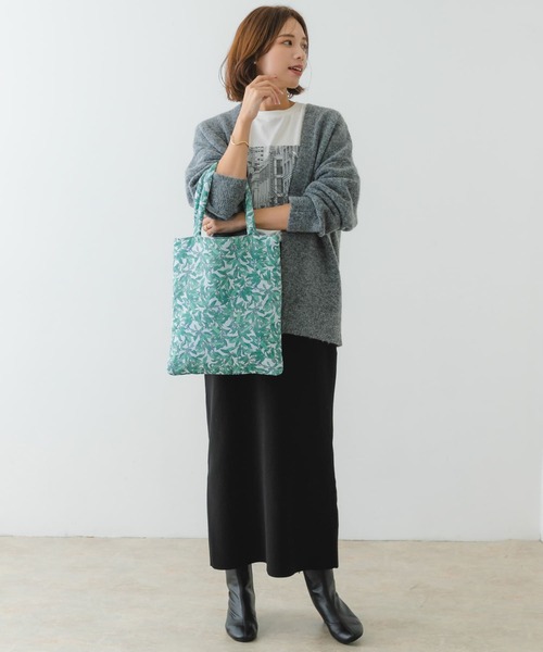 RODE SKO(ロデスコ)の「RODESKO×ミュシャコラボパテットトート(トートバッグ・レディース・ライトブルー/アイボリー・ONE)」の12枚目の写真