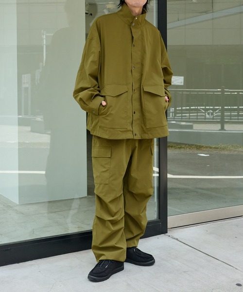 COLONY 2139（コロニートゥーワンスリーナイン）の「ストレッチカーゴパンツ（カーゴパンツ・メンズ・カーキ/ブラック・MEDIUM/LARGE）」の13枚目の写真