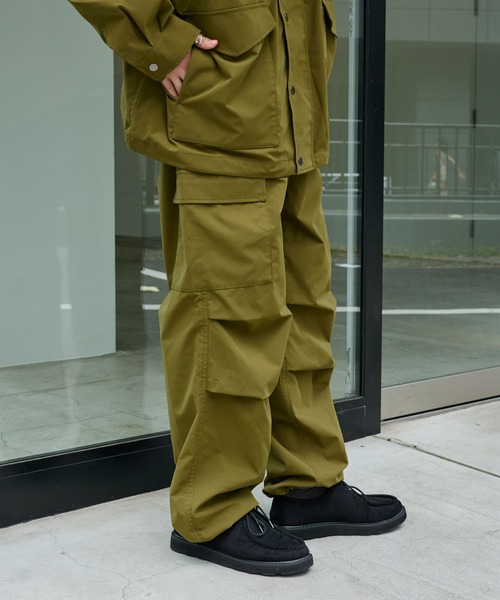 COLONY 2139（コロニートゥーワンスリーナイン）の「ストレッチカーゴパンツ（カーゴパンツ・メンズ・カーキ/ブラック・MEDIUM/LARGE）」の20枚目の写真