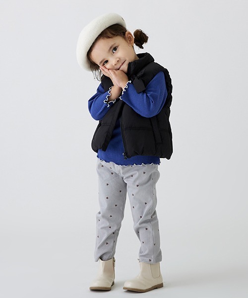 petit main（プティマイン）の「【GOODPRICE】メロー長T（Tシャツ/カットソー・キッズ・ブラック/オフホワイト/ライトベージュ/ブルー・100cm/80ｃｍ/120cm/110cm/90cm/130cm）」の17枚目の写真